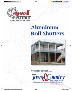 Eyewall Armor Aluminum Roll Shutters Flyer